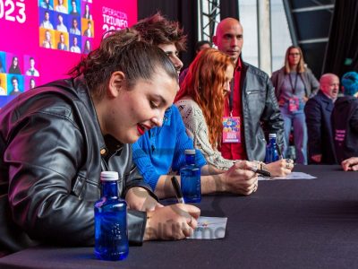 Firma de discos de 'OT23' en Madrid