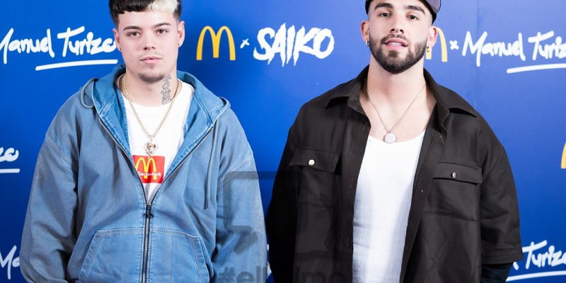 Saiko y Manuel Turizo