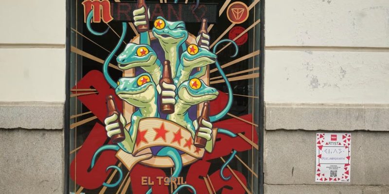 Pinta Malasaña, 28 de abril en Madrid