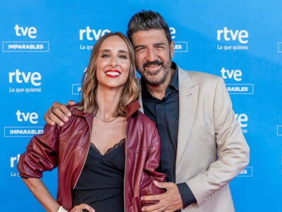 Julia Varela y Tony Aguilar, comentaristas de Eurovisión